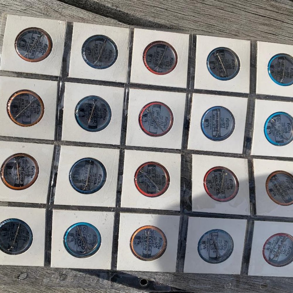 FUNFOODS BASEBALL PINS - Picture 2 of 2